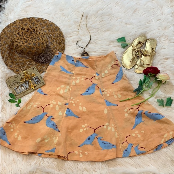 Anthropologie Meadow Rue Skirt-b4 - Picture 5 of 8